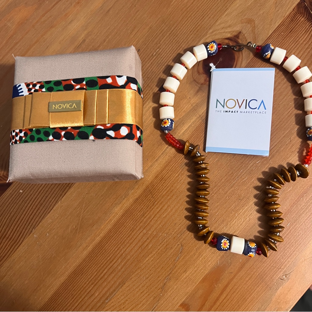 Novica Peace Necklace - New 35$